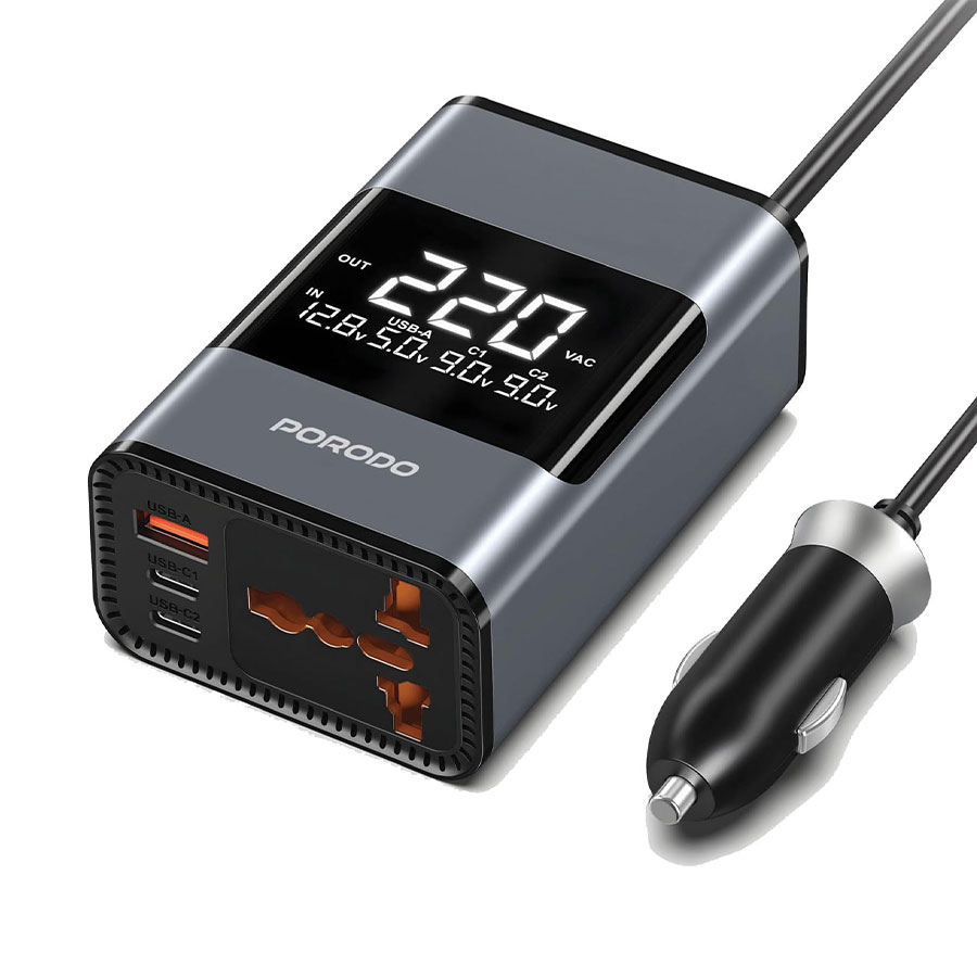 اینورتر فندکی 200 وات پرودو